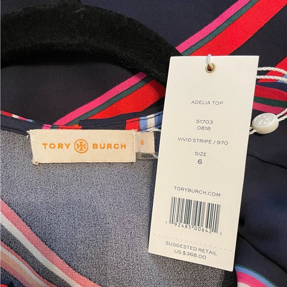 NWT Tory Burch Adelia Wrap Top - Picture 8 of 8